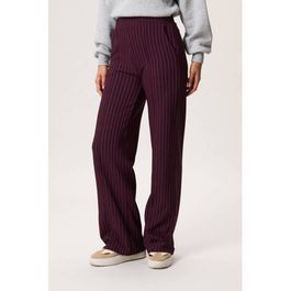 Miss etam wide leg high waist pantalon donkerpaars