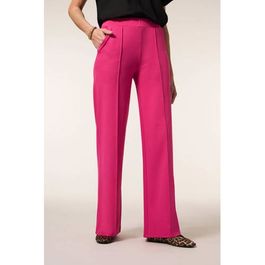 Miss etam wide leg regular waist pantalon fuchsia