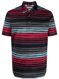 Missoni gestreept polo - roze - Roze