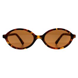 Miu miu mu04zs 19p2z1 licht havana bruin zonnebril