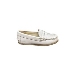 Mocassins d'bébé d'bebé 5851 blanco