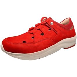 Rode Mocassins wolky -