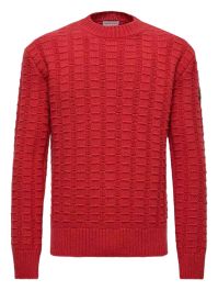 Moncler cashmere-blend jumper - rood