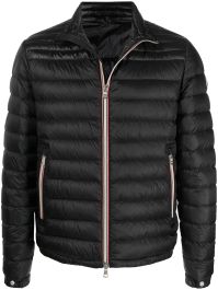 Moncler gewatteerd jack - zwart