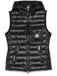 Moncler glygos gilet - zwart