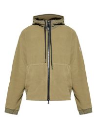 Moncler grenoble hoodie met rits - groen