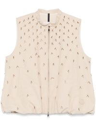 Moncler gruilly gilet - beige