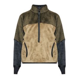 Moncler, heren, sweatshirts & hoodies, groen, maat: l fleece,