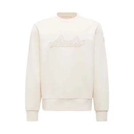 Moncler, heren, sweatshirts & hoodies, wit, maat: xl polyamide,