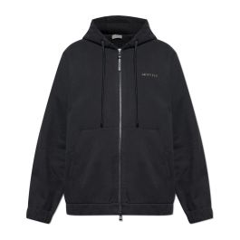 Moncler, heren, sweatshirts & hoodies, zwart, maat: 2xl katoen,