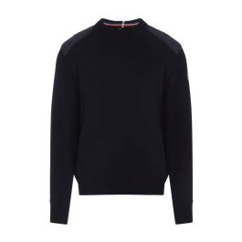 Moncler, heren, truien, blauw, maat: m wol,