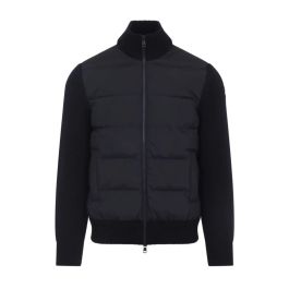 Moncler, heren, truien, blauw, maat: m wol,