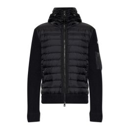 Moncler, heren, truien, zwart, maat: 2xl zijde,