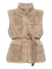 Moncler joui gilet - beige