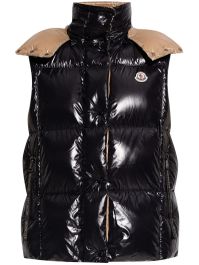 Moncler luzule gilet - zwart