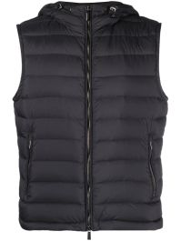 Moorer bodywarmer met rits - grijs