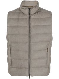 Moorer gewatteerde bodywarmer - beige