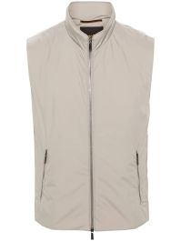 Moorer senio bodywarmer - beige