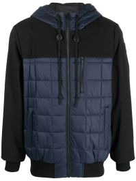Moose knuckles gewatteerd jack - blauw
