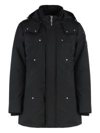 Moose knuckles gewatteerde parka - zwart