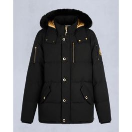 Moose knuckles men 3q jacket gold shearling