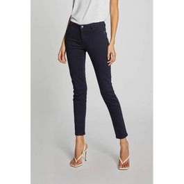 Morgan low waist skinny broek donkerblauw - Blauw