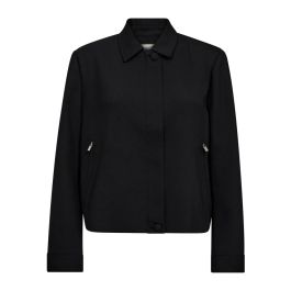 Mos mosh, dames, jassen, zwart, maat: m poliester,