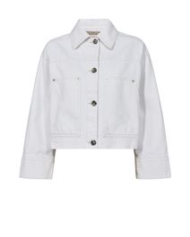 Mos mosh tussenjas  white denim