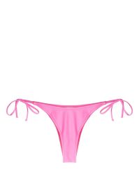 Moschino bikinislip met logoprint - roze