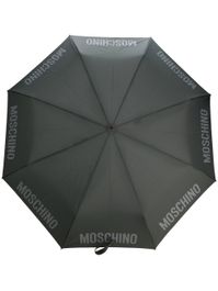Moschino compacte paraplu - grijs
