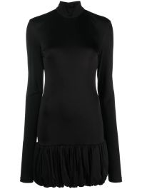 Moschino jeans mini-jurk met open rug - zwart