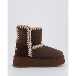 Mou dames norfolk platform mocha