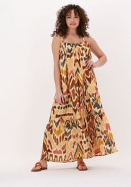Multi louizon maxi jurk macca robe