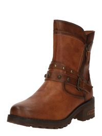 Mustang enkellaarzen voor dames 15M0052003, grootte:40 EU, kleur:Bruin Mustang enkellaarzen voor dames 15M0052003, grootte:40 EU, kleur:Bruin
