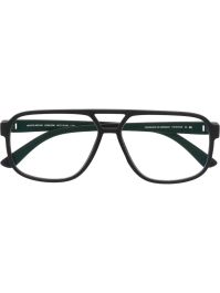 Mykita bril met piloten montuur - zwart