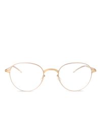 Mykita bril met rond montuur - goud