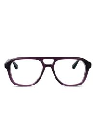 Mykita nyara bril met rechthoekig montuur van acetaat - paars