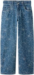 NAME IT Meisjes Nkfrose Wide Jeans 8808-Dt Tb, Donkergrijs denim, 134 NAME IT Meisjes Nkfrose Wide Jeans 8808-Dt Tb, Donkergrijs denim, 134