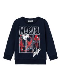 NAME IT Jongens Nmmvimo Ls Sweat Bru Noos Sweatshirt, Coronet Blue, 86 NAME IT Jongens Nmmvimo Ls Sweat Bru Noos Sweatshirt, Coronet Blue, 86