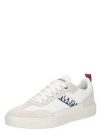 Napapijri sneakers laag 'bark' marine / donkerrood / wit / offwhite