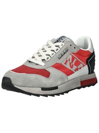 Napapijri sneakers laag 'virtus' grijs / rood / zwart