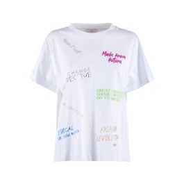 Nenette, dames, tops, wit, maat: xs katoen,
