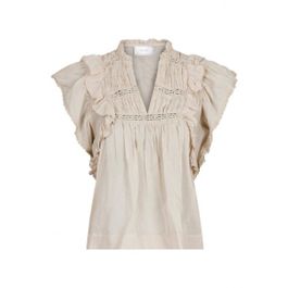 Neo noir - beige | dames | blouse | beige | 36 | regular | kamst mode