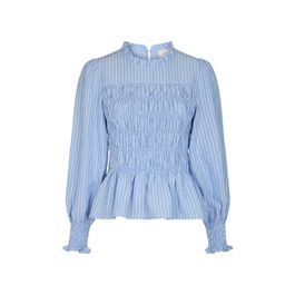 Neo noir possa twist stripe blouse 166412 145 light blue