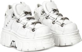 New rock plateau sneakers -41 shoes- m-106-s53 wit