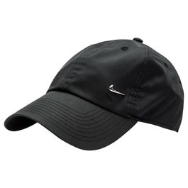 Nike cap h86 metalen swoosh - zwart/zilver