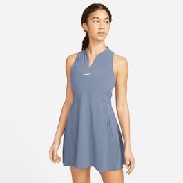 Nike dri-fit advantage tennisjurk - blauw