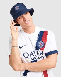 Nike paris saint germain apex bucket hat - navy- dames, navy
