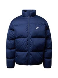 Nike sportswear winterjas 'club' navy / wit