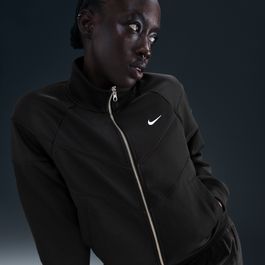 Nike windrunner knit damesjack - zwart
